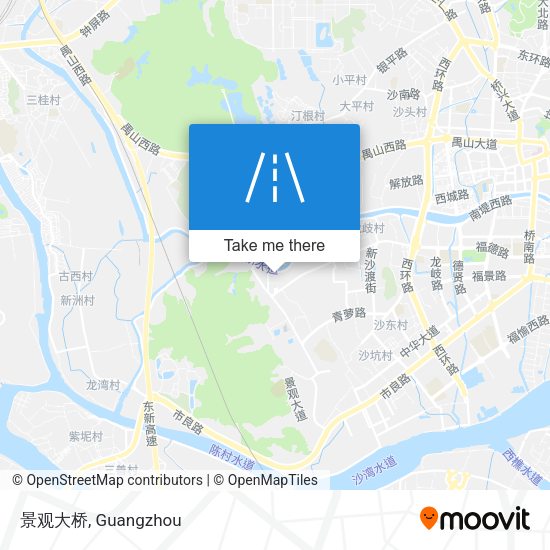 景观大桥 map