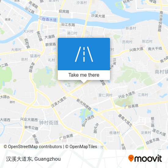 汉溪大道东 map