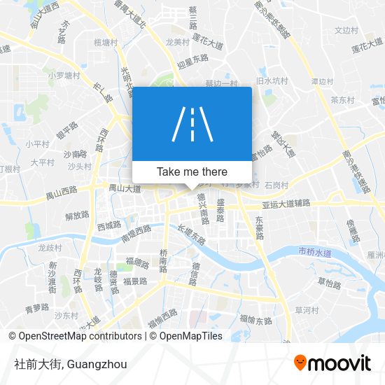 社前大街 map