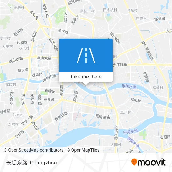长堤东路 map