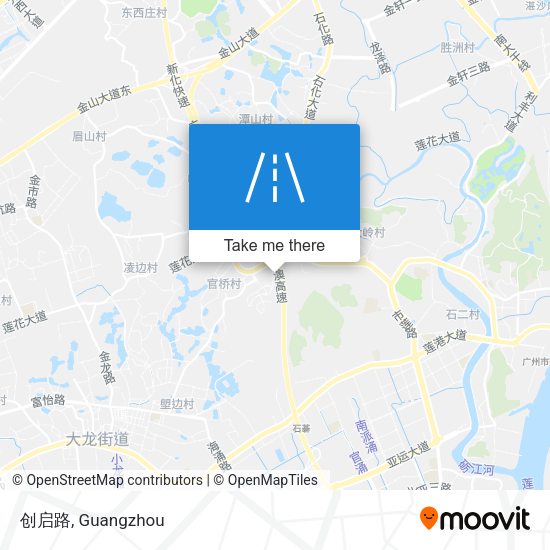 创启路 map