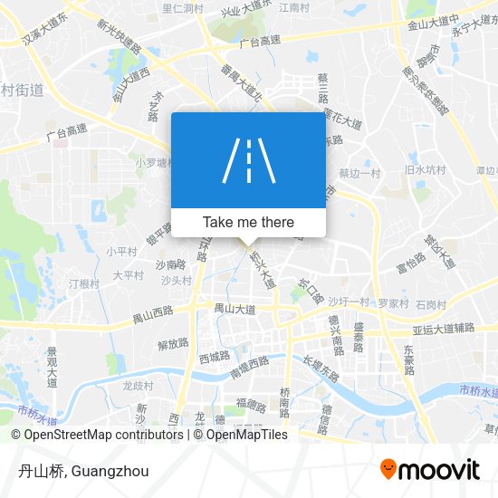 丹山桥 map