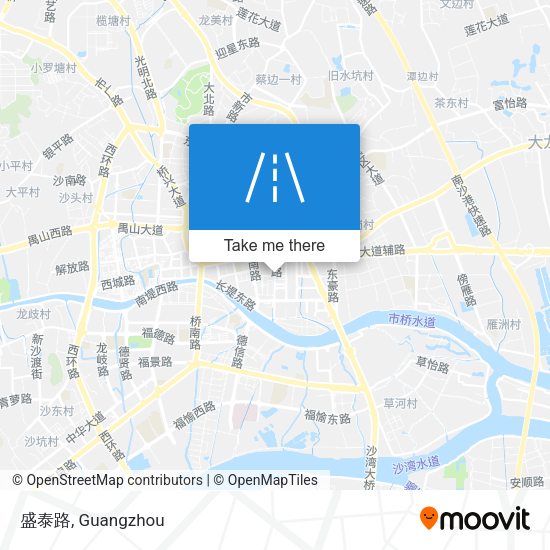 盛泰路 map