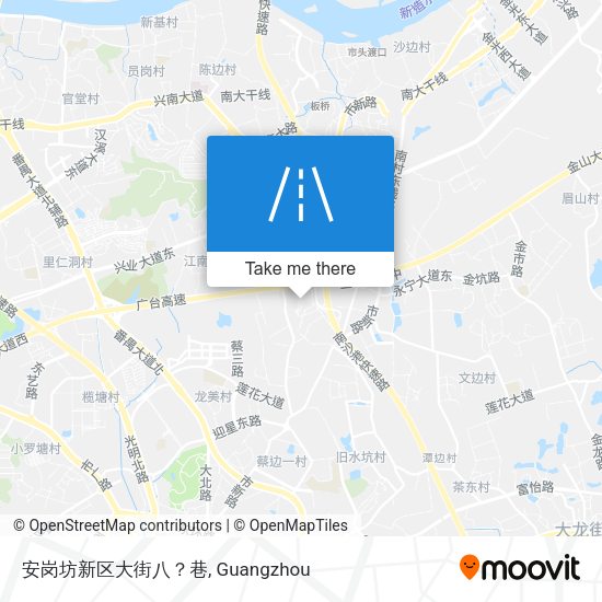 安岗坊新区大街八？巷 map