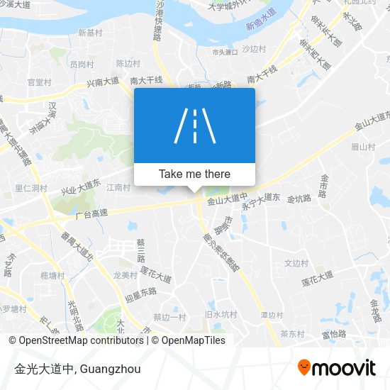金光大道中 map