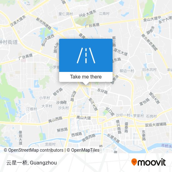 云星一桥 map