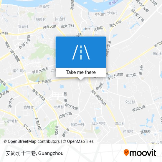 安岗坊十三巷 map