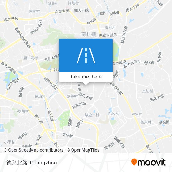 德兴北路 map