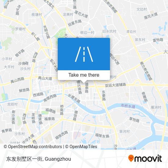 东发别墅区一街 map