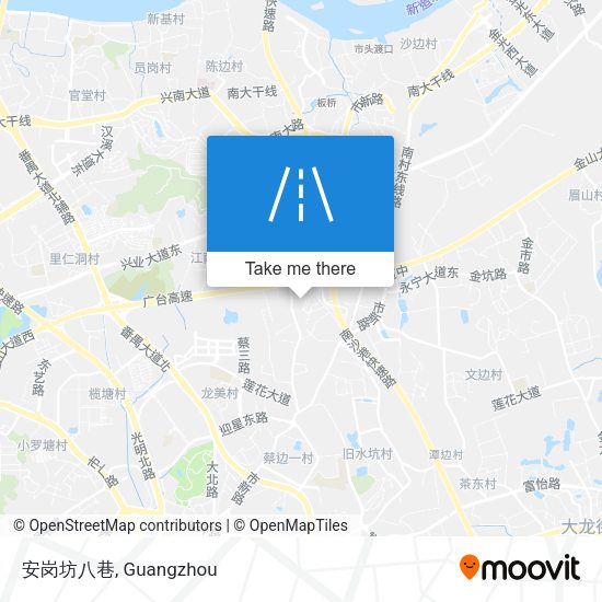安岗坊八巷 map