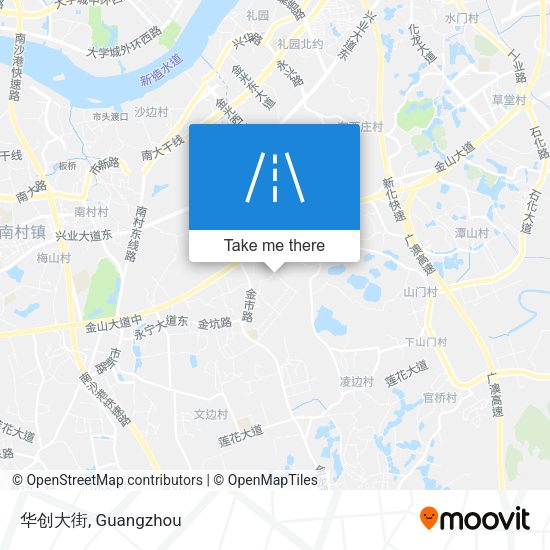 华创大街 map