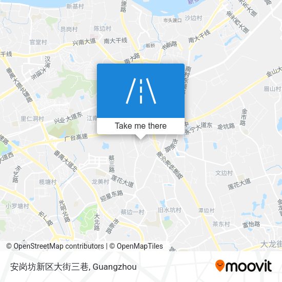 安岗坊新区大街三巷 map