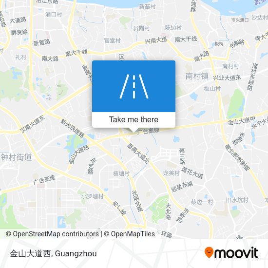 金山大道西 map