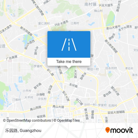 乐园路 map