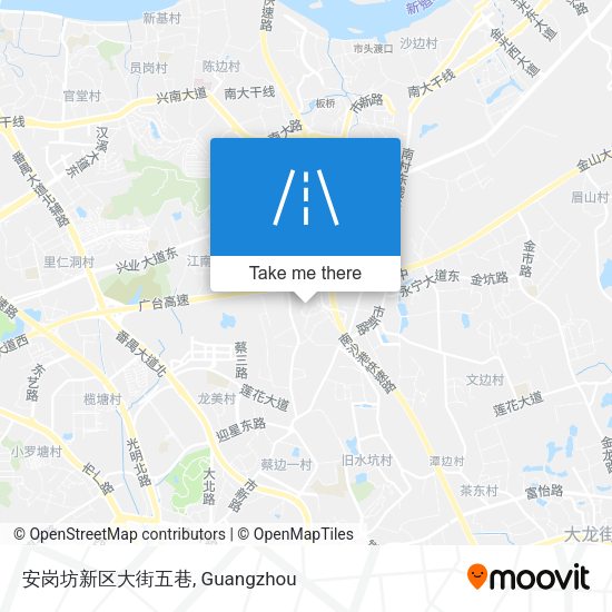 安岗坊新区大街五巷 map