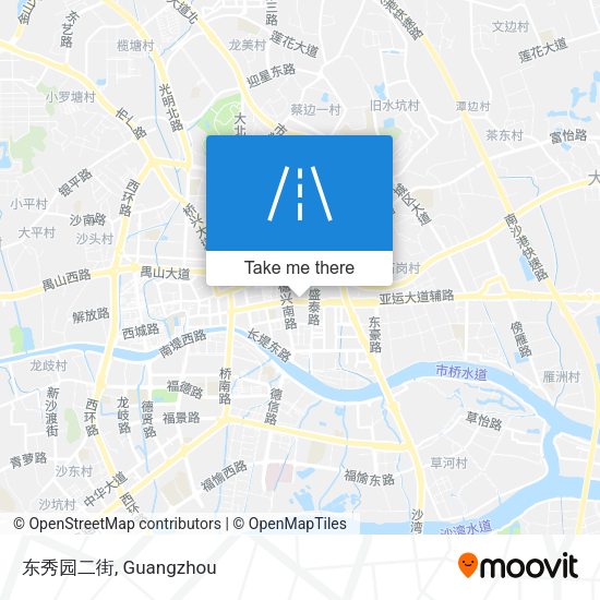 东秀园二街 map