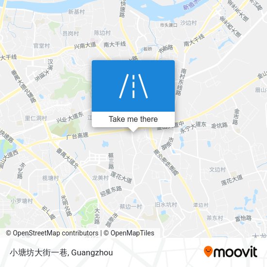 小塘坊大街一巷 map