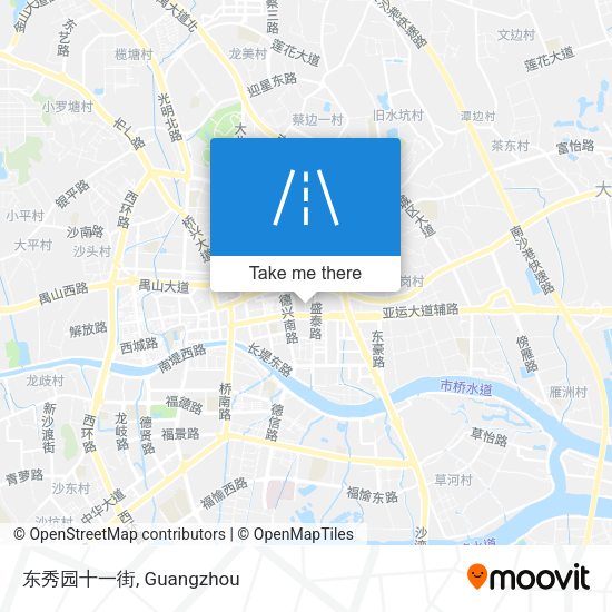 东秀园十一街 map