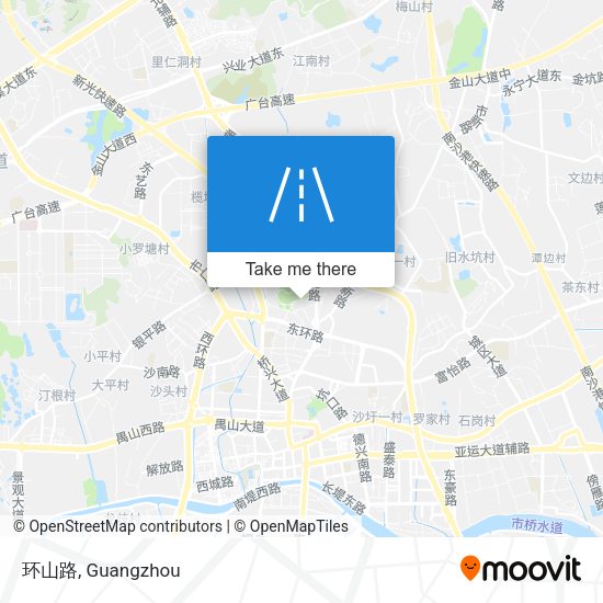 环山路 map