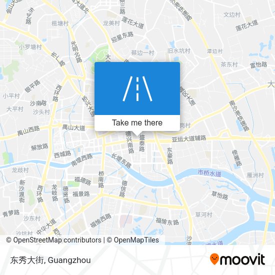 东秀大街 map
