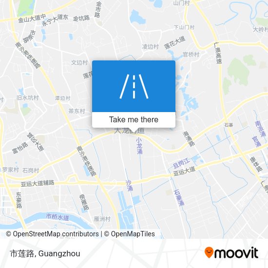 市莲路 map