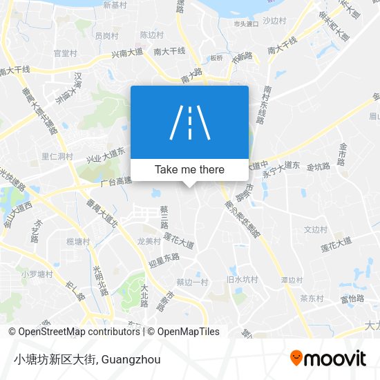 小塘坊新区大街 map