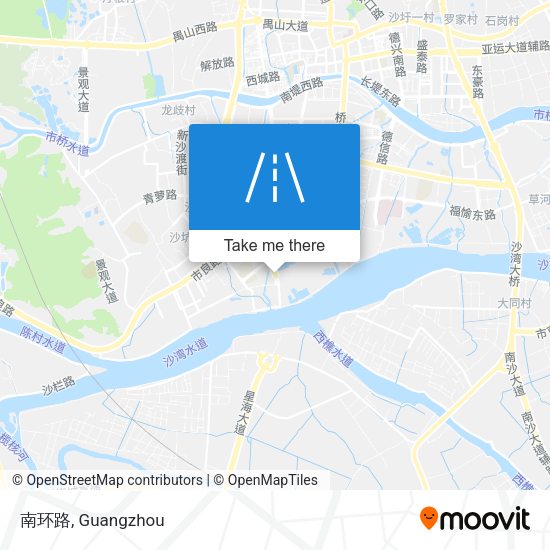 南环路 map