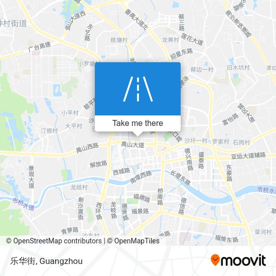 乐华街 map