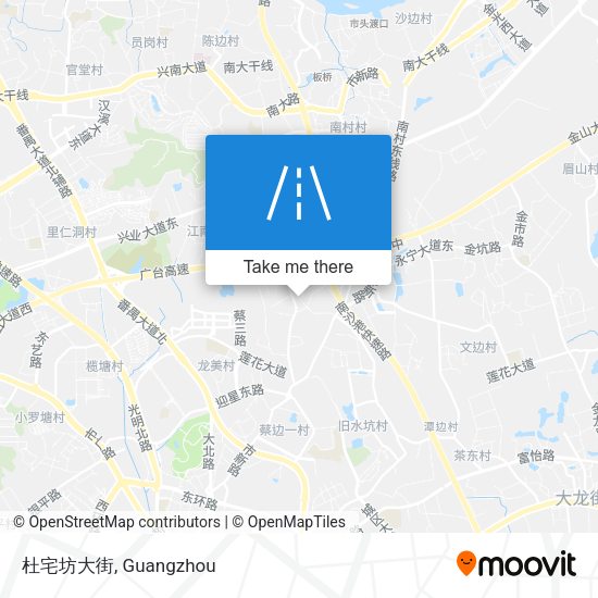 杜宅坊大街 map