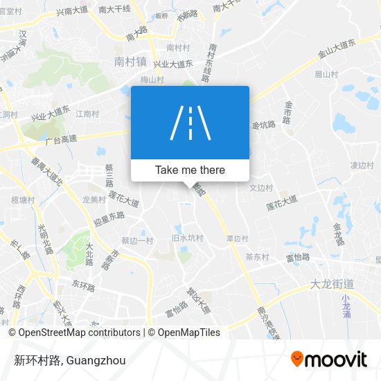新环村路 map