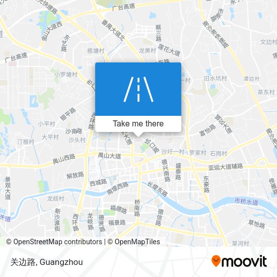 关边路 map
