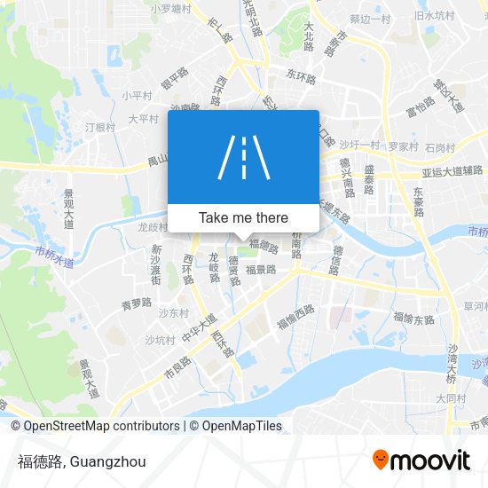 福德路 map