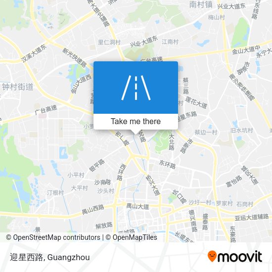 迎星西路 map