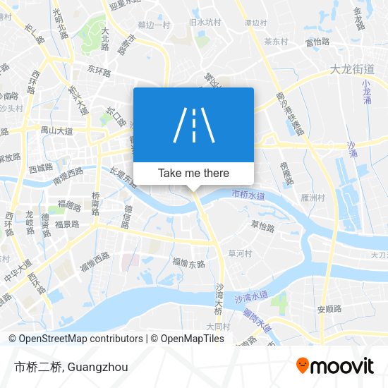 市桥二桥 map