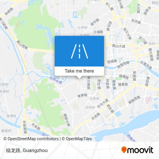 福龙路 map