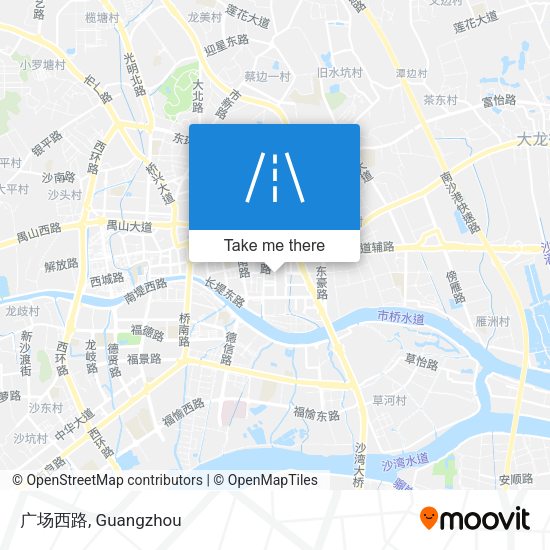 广场西路 map