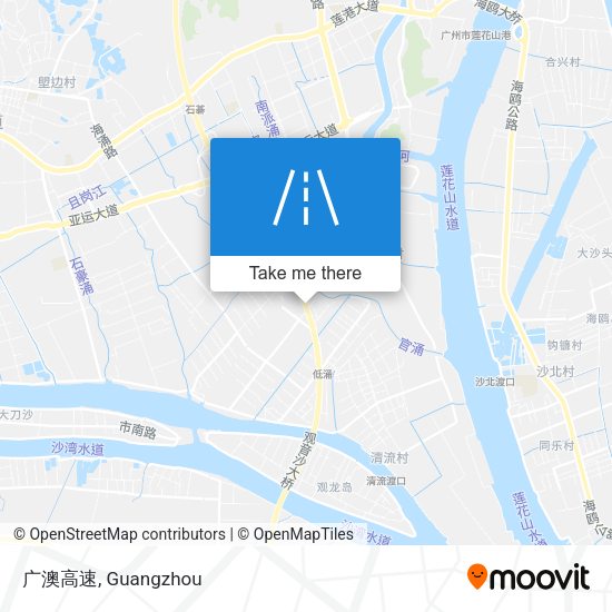 广澳高速 map