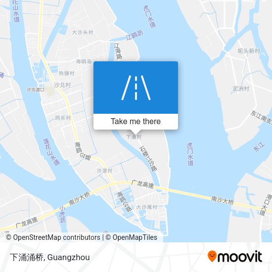 下涌涌桥 map