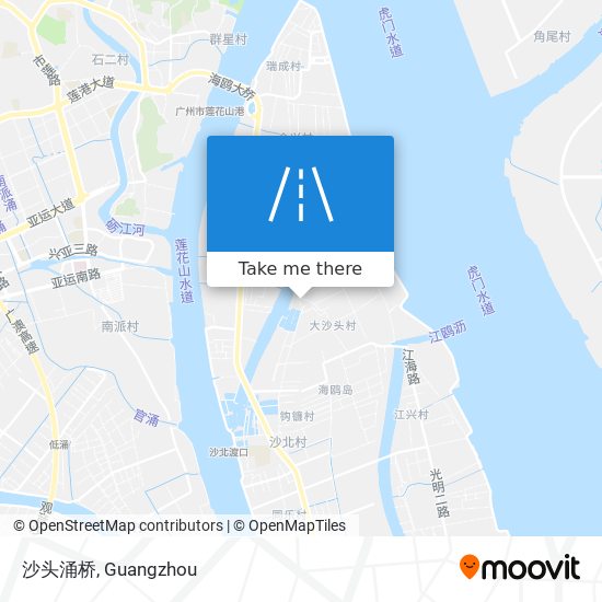 沙头涌桥 map