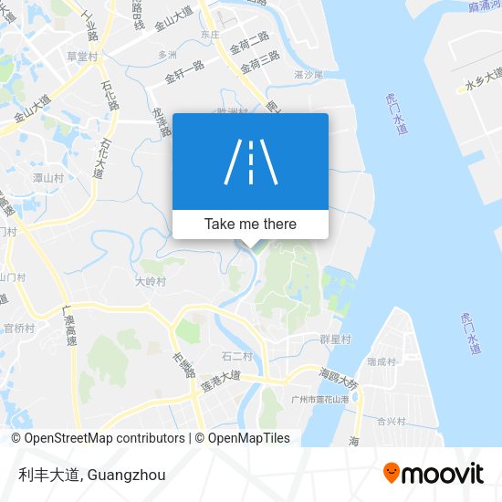 利丰大道 map