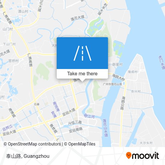 泰山路 map