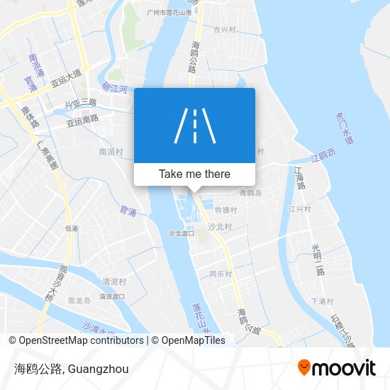海鸥公路 map