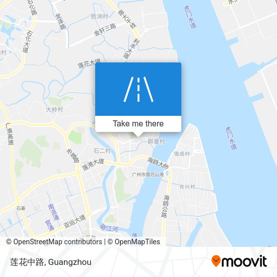 莲花中路 map