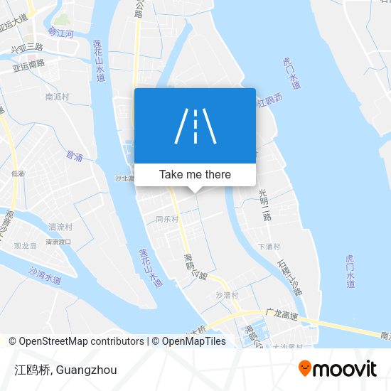 江鸥桥 map