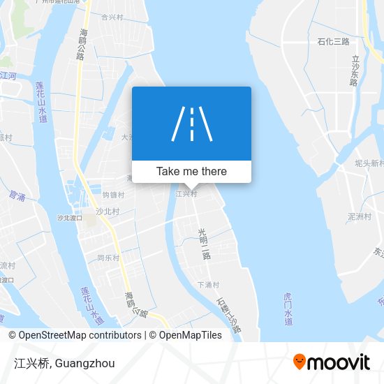 江兴桥 map