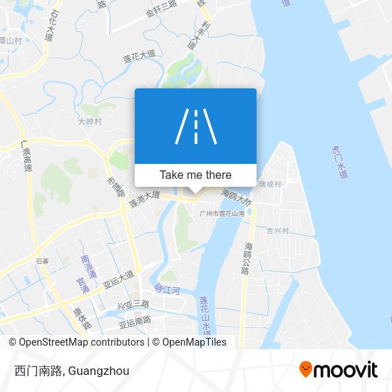 西门南路 map