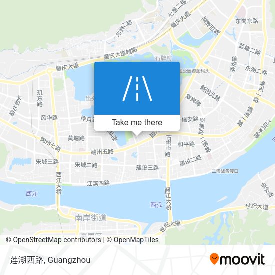莲湖西路 map