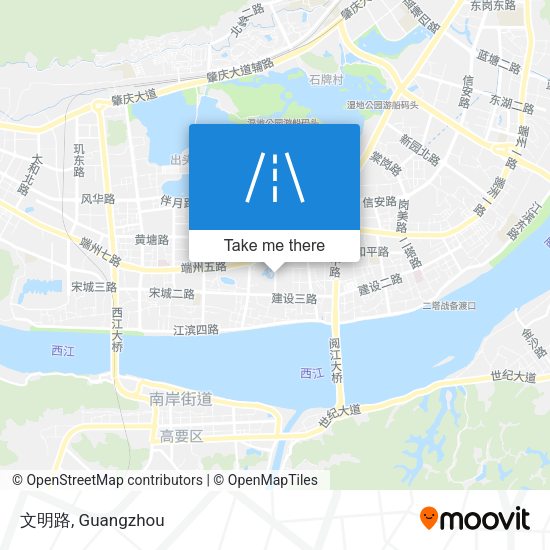 文明路 map