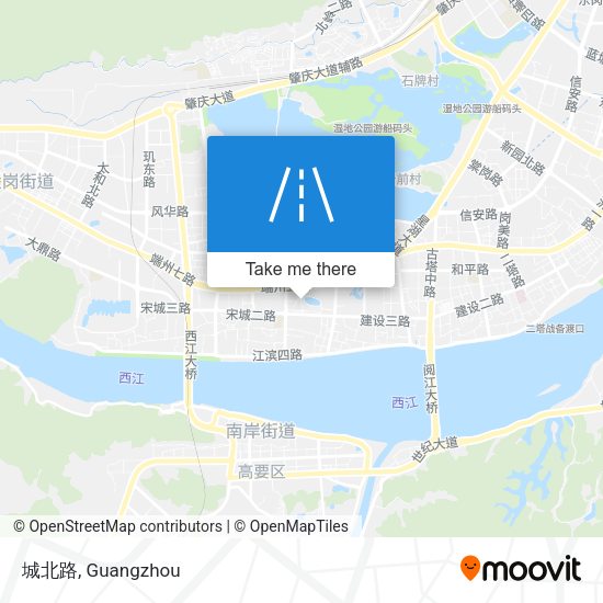 城北路 map