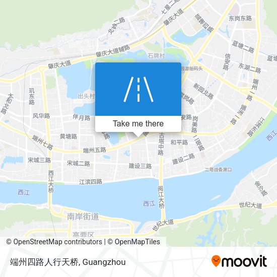 端州四路人行天桥 map